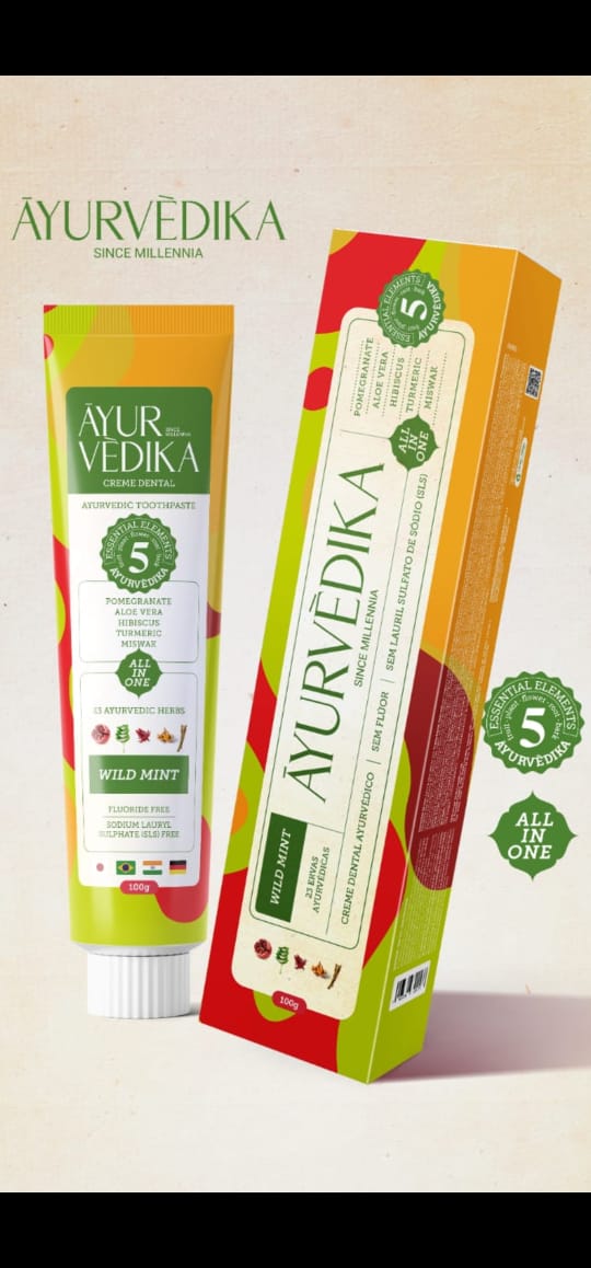 Creme Dental Āyurvèdika Wild Mint